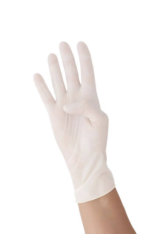 peppler nitril cloud ® | Nitrilhandschuh | Größe L | weiß