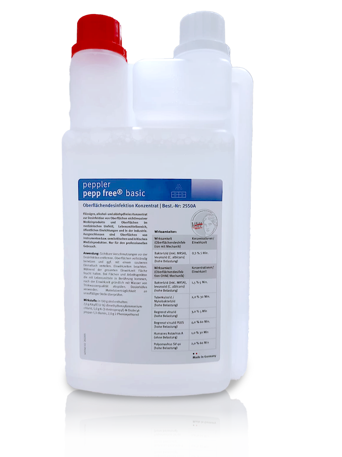 pepp free® basic | Oberflächendesinfektion | neutral