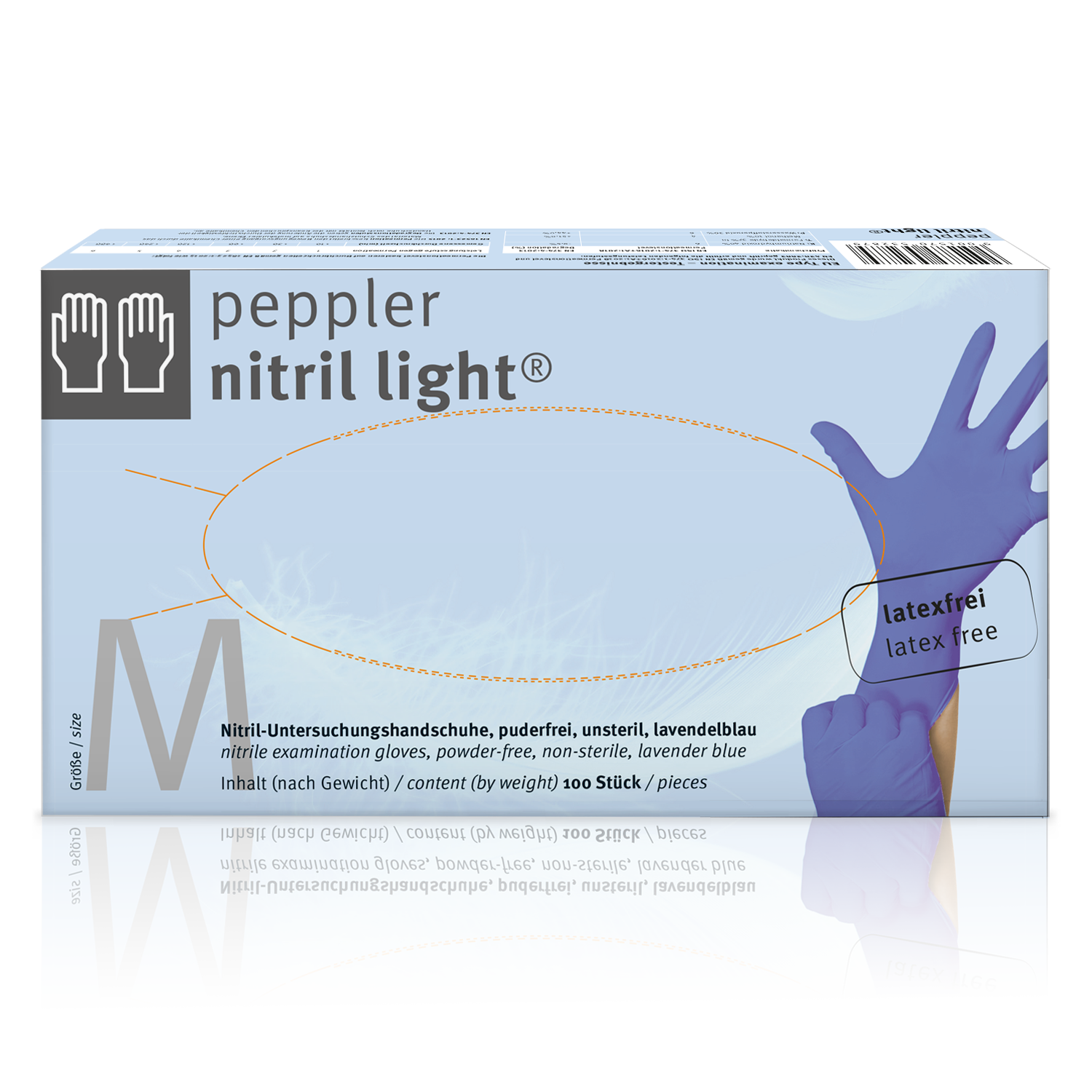Gratis Muster | peppler nitril light® | Nitrilhandschuh
