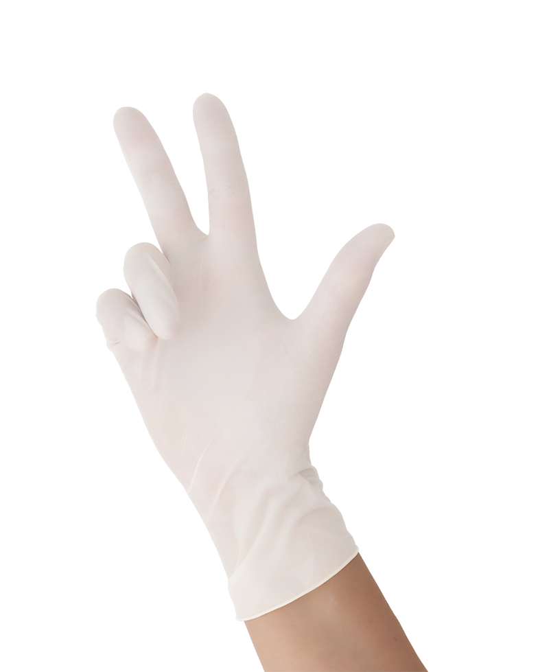 peppler nitril basic® | Nitrilhandschuh | weiß