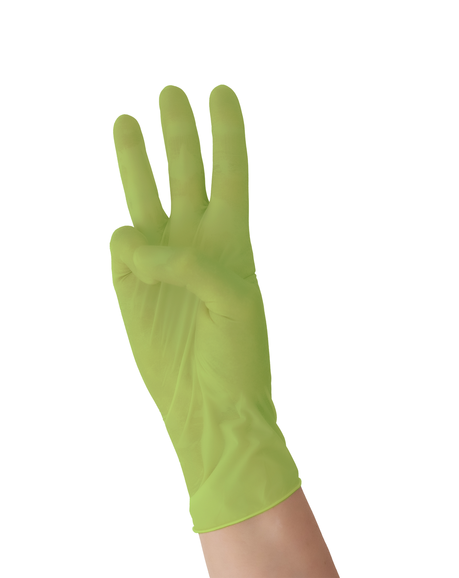 peppler nitril color lime® | Nitrilhandschuh