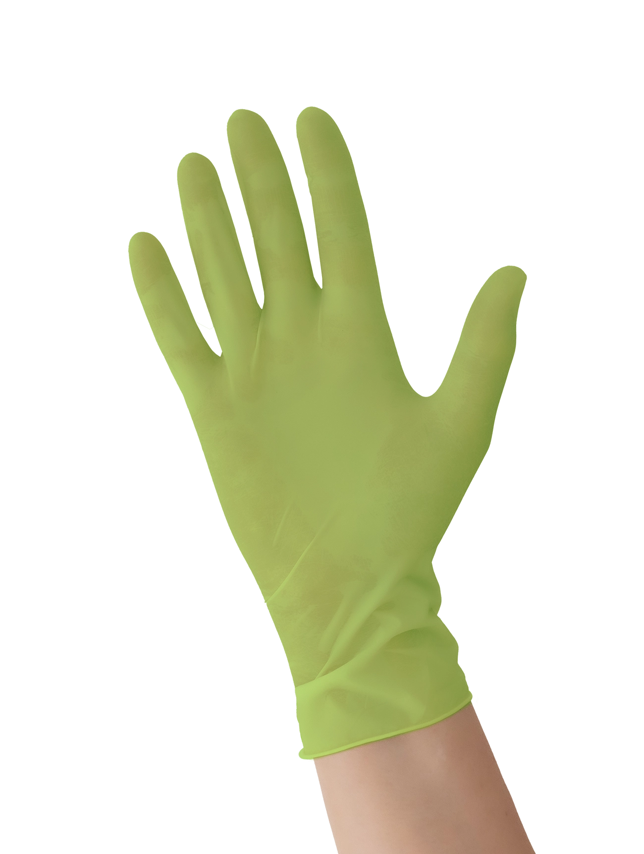 peppler nitril color lime® | Nitrilhandschuh | Größe XL | grün