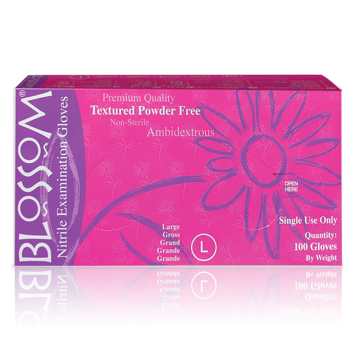 Gratis Muster | peppler nitril color lilac® | Nitrilhandschuh