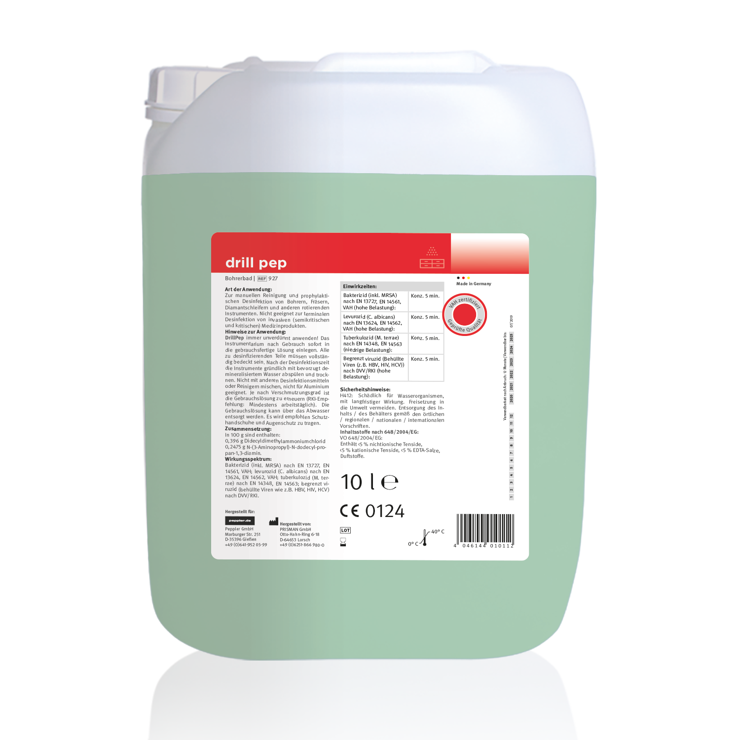 Gratis Muster | drill pep | Bohrerbad