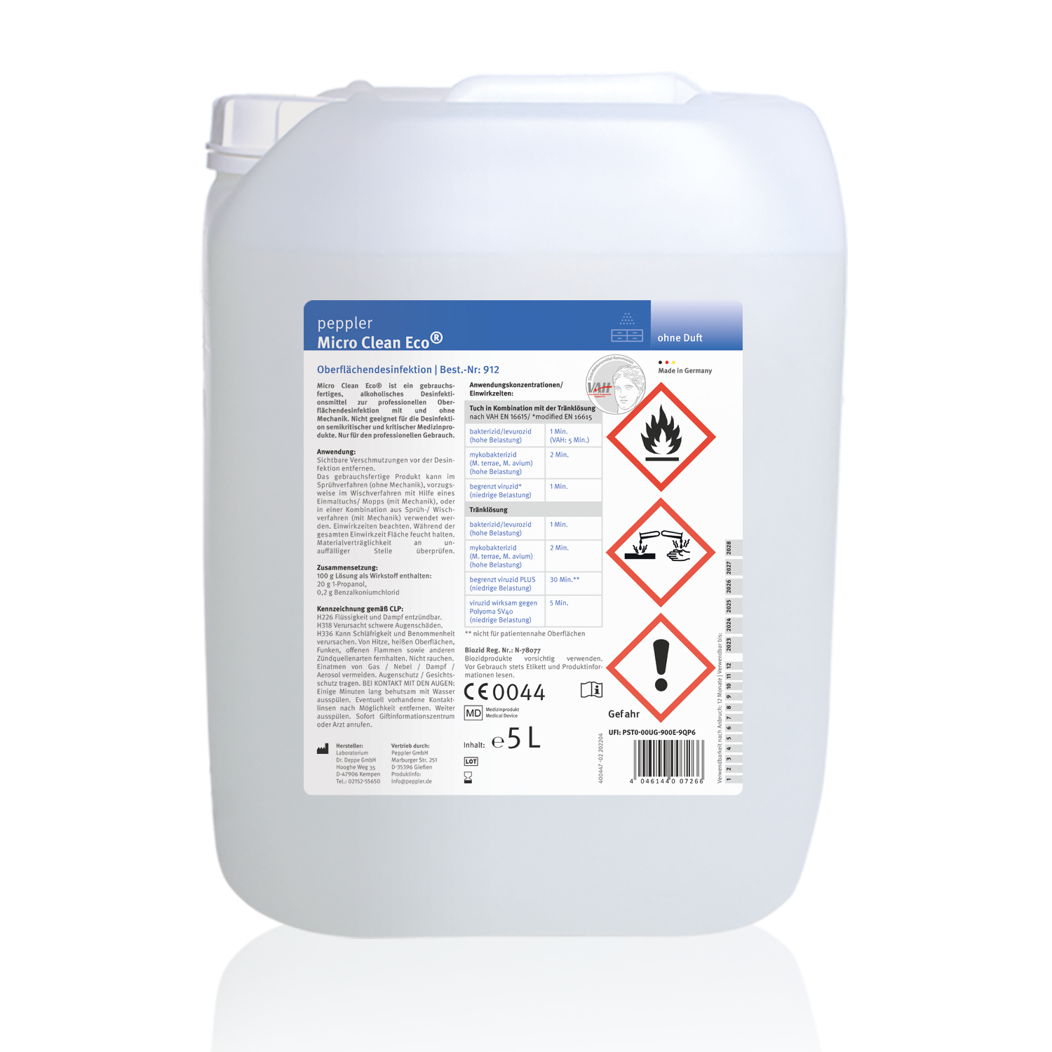 Micro Clean Pro® | Oberflächendesinfektion