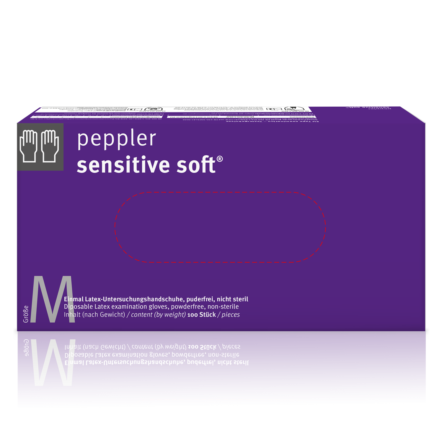 peppler sensitive soft® | Latexhandschuh