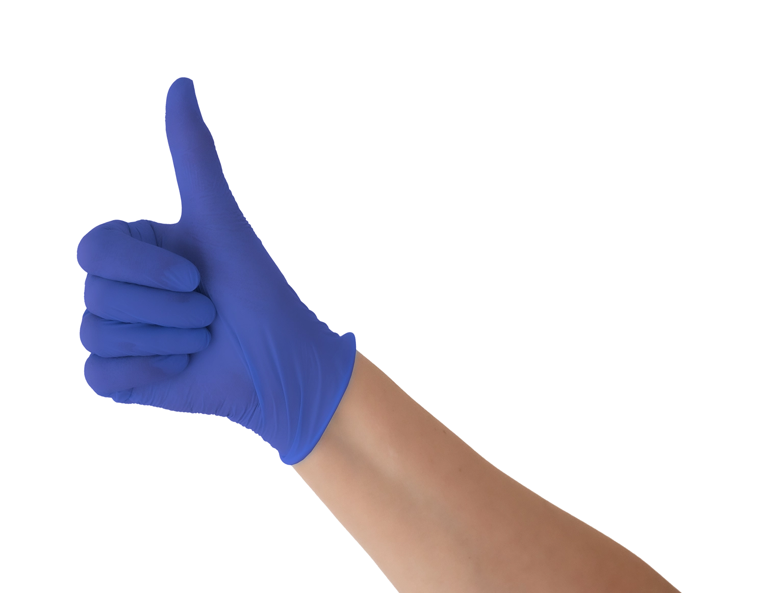 peppler nitril sensitive® blue | Nitrilhandschuh | blau | Größe XS
