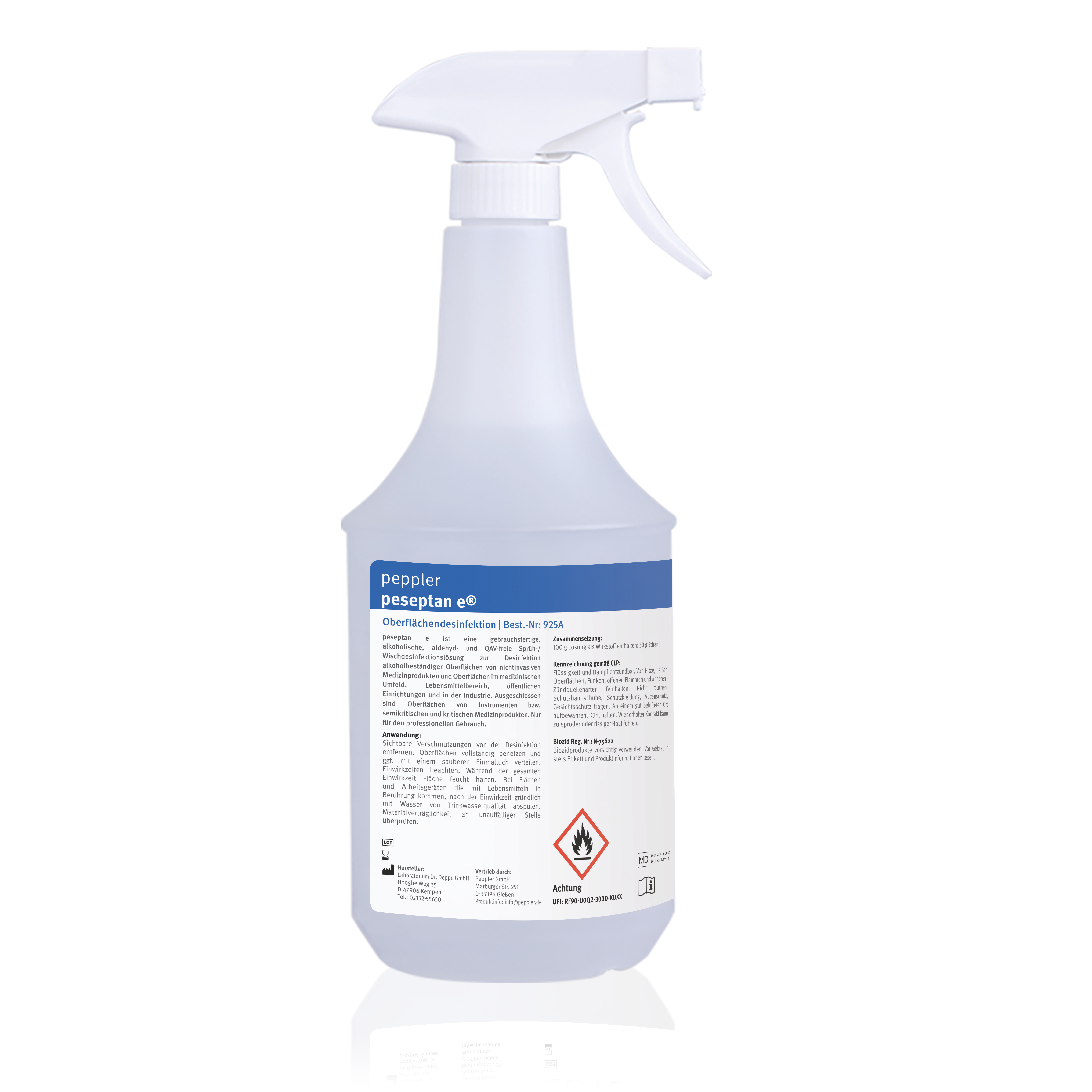 peseptan e® | Oberflächendesinfektion