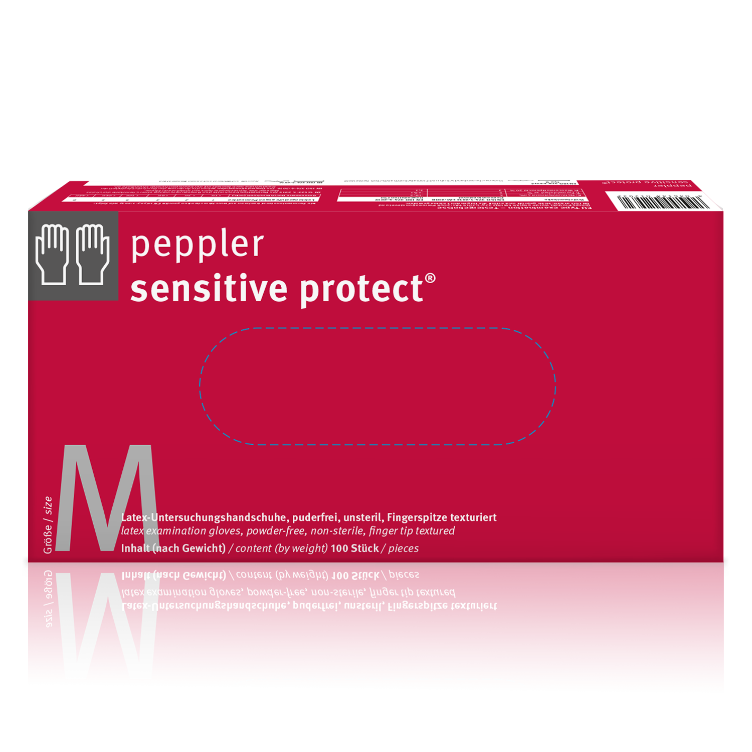 Gratis Muster | peppler sensitive protect® | Latexhandschuh