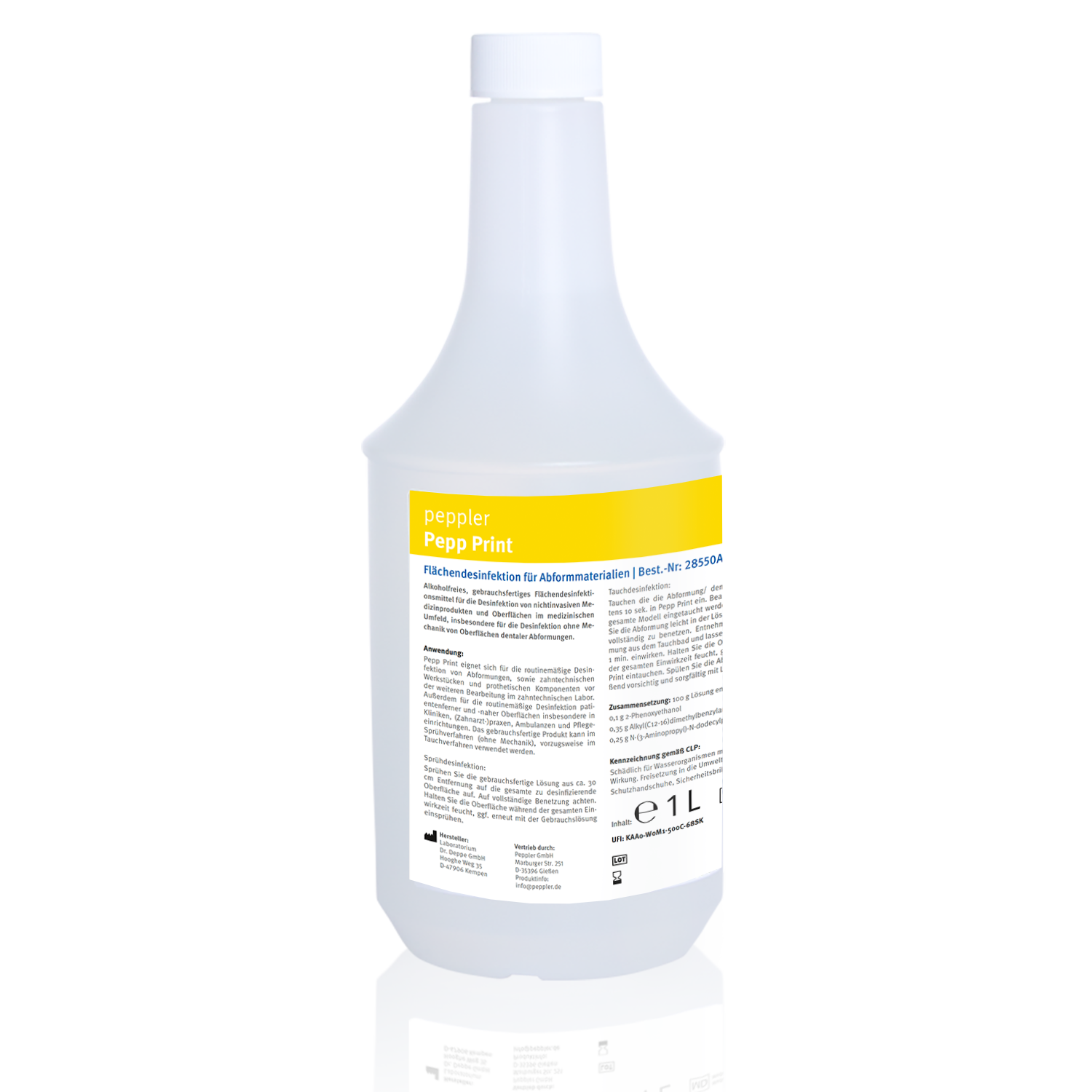 Pepp Print | Abformdesinfektion