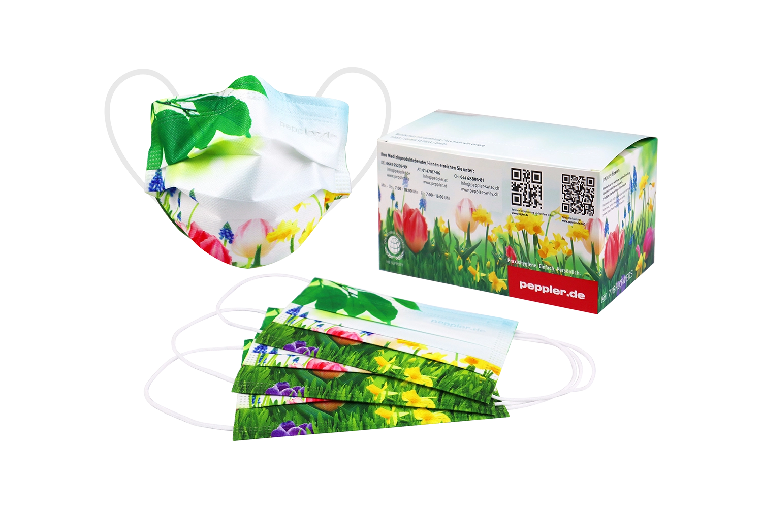 peppler Flowers | Mund-Nasen-Schutz