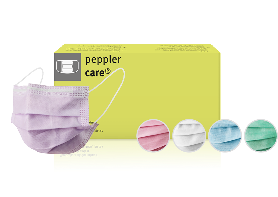 peppler care® | Mund-Nasen-Schutz | mit Gummizug