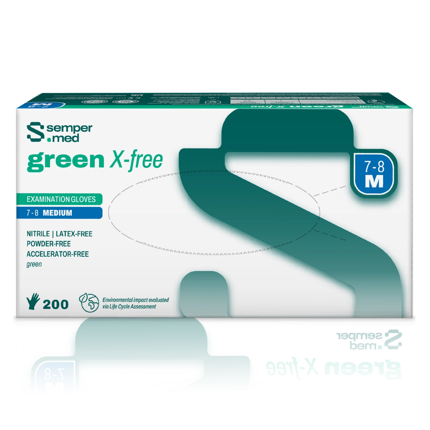 Sempermed Green X-free | Nitrilhandschuh