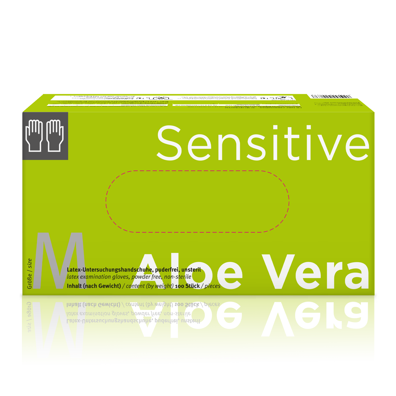 Sensitive Aloe Vera | Latexhandschuh | XS