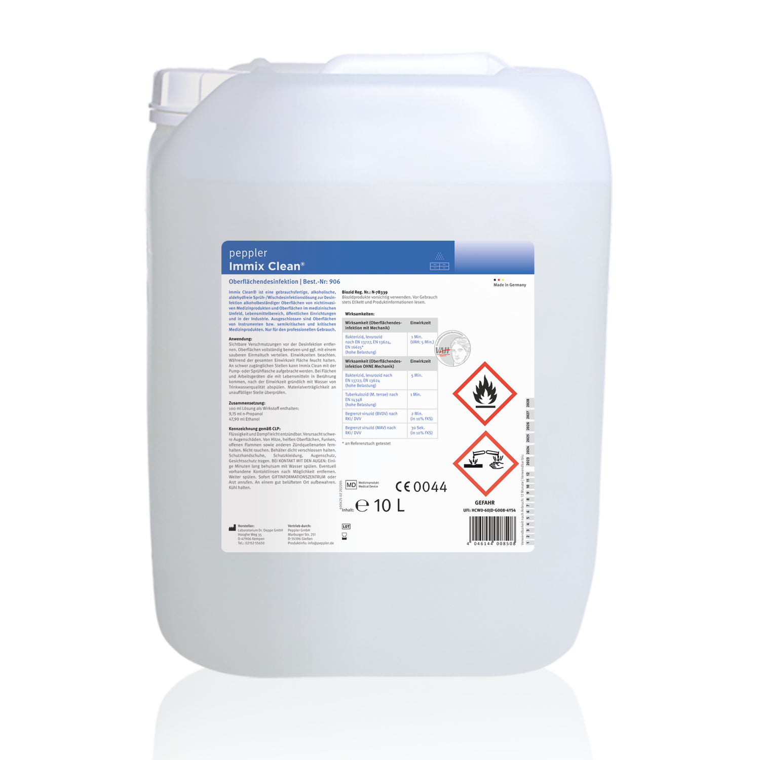 Immix Clean® | Oberflächendesinfektion