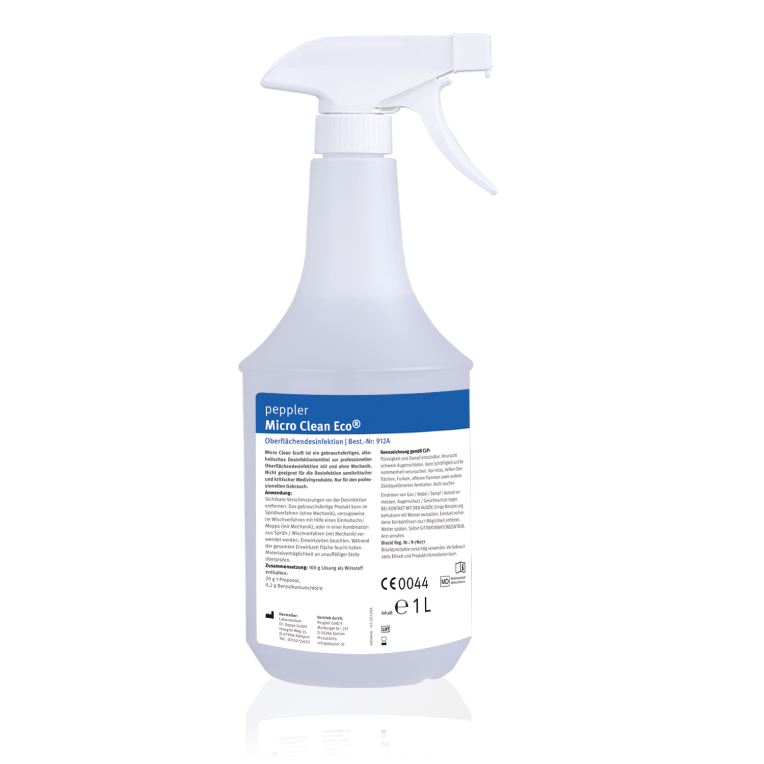 Micro Clean Pro® | Oberflächendesinfektion