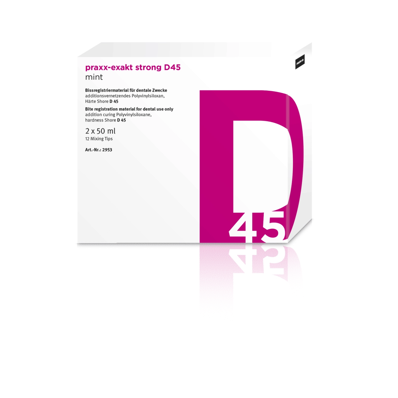 praxx-exakt strong D45 | Minze | Bissregistrat