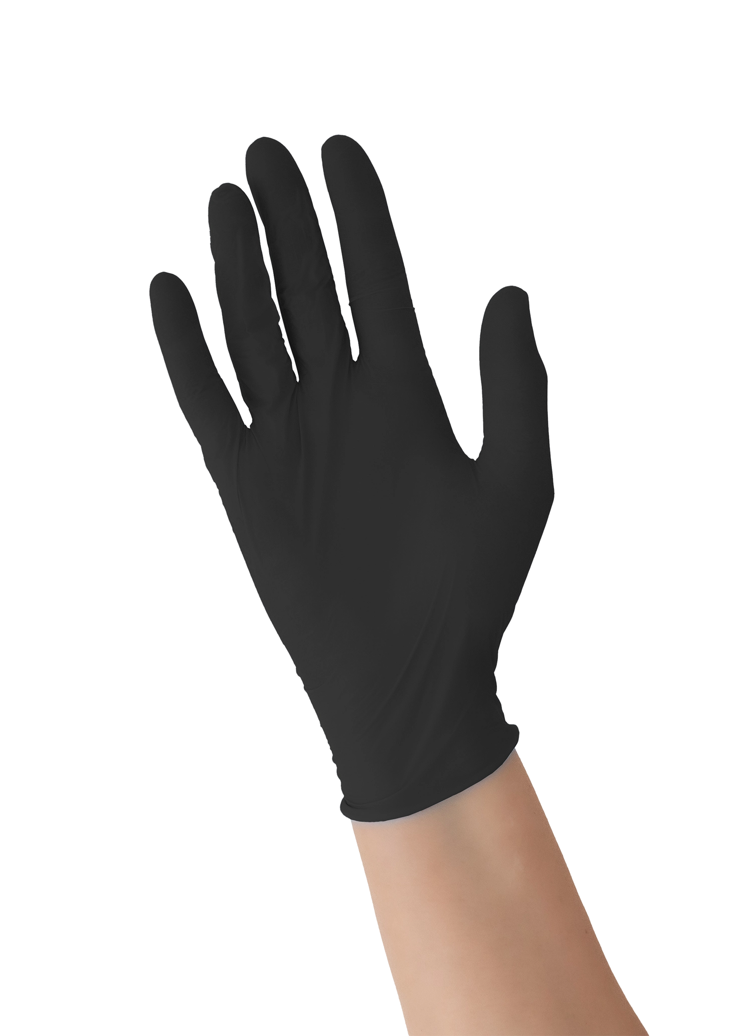 peppler sensitive black® | Latexhandschuh | schwarz | Größe XL
